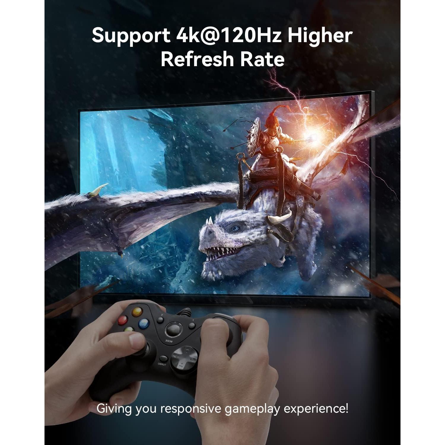 Interruptor HDMI 2.1 GANA Bi-Direccional 4K 8K 48Gbps