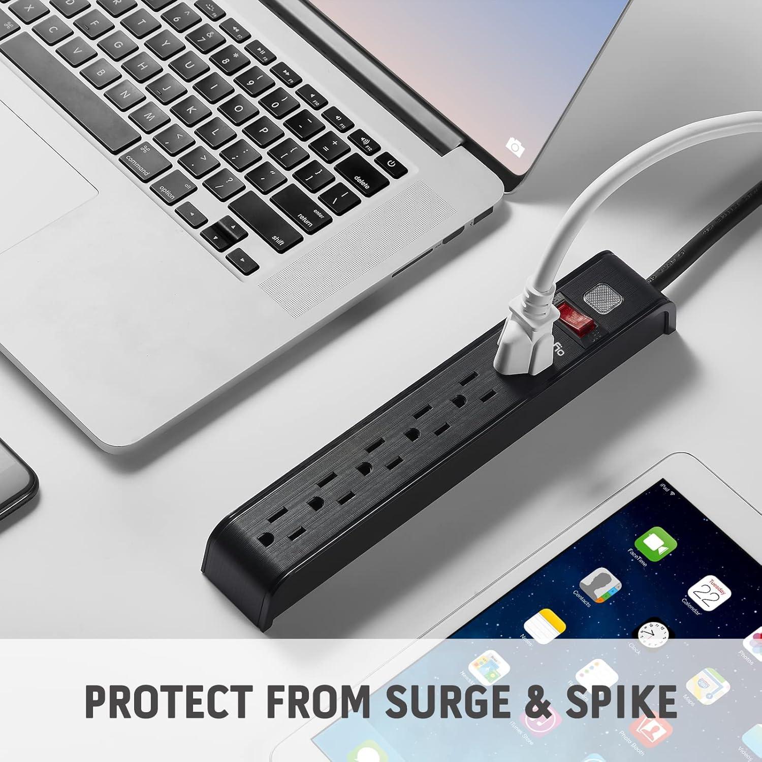 Regleta Tiffcofio 1.22 m con Protección contra Sobretensiones