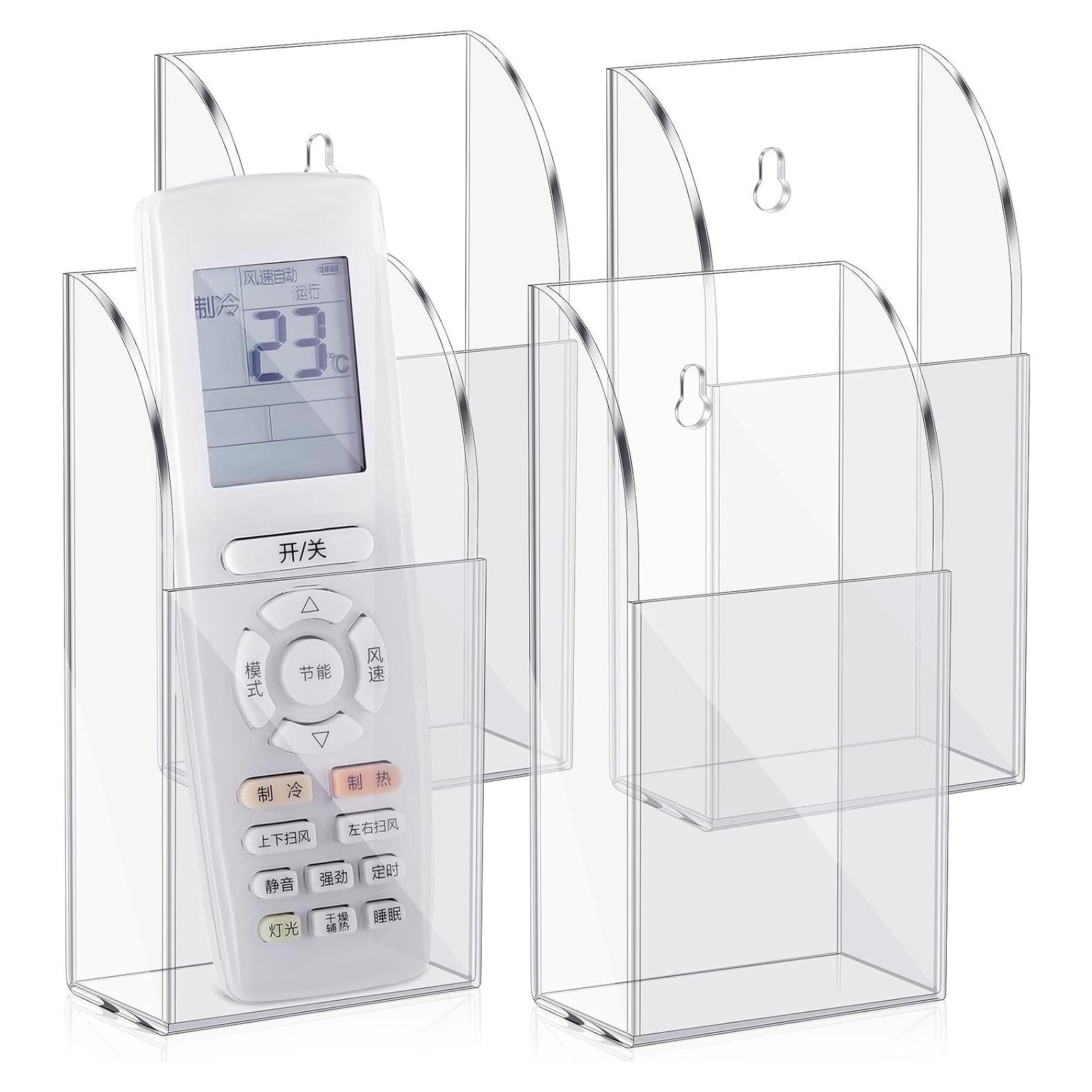 4 Soportes Acrílicos para Control Remoto TaoBary Transparente
