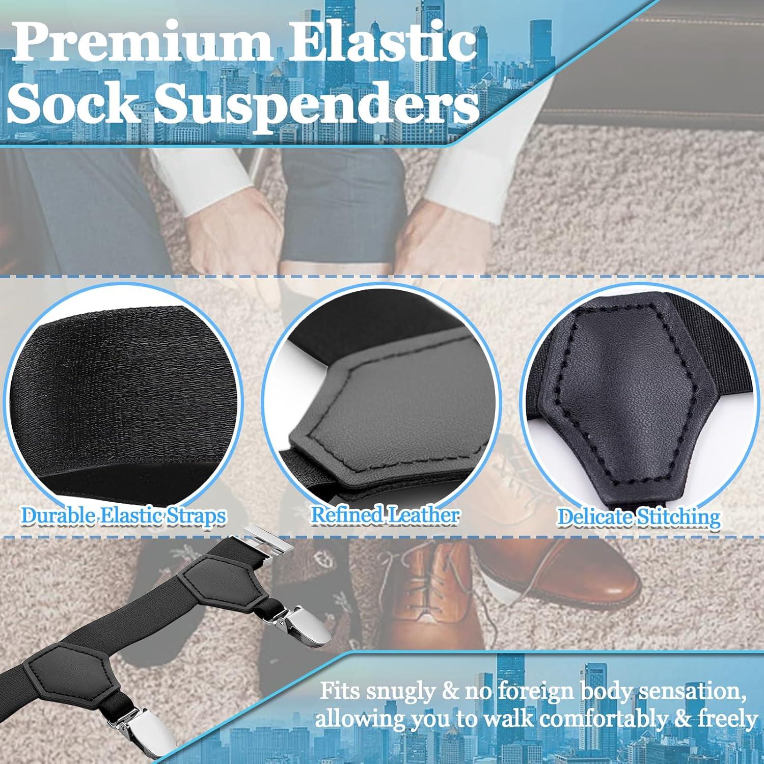 Suspensores de Medias Stay Gent para Hombres - Ajustables y Antideslizantes