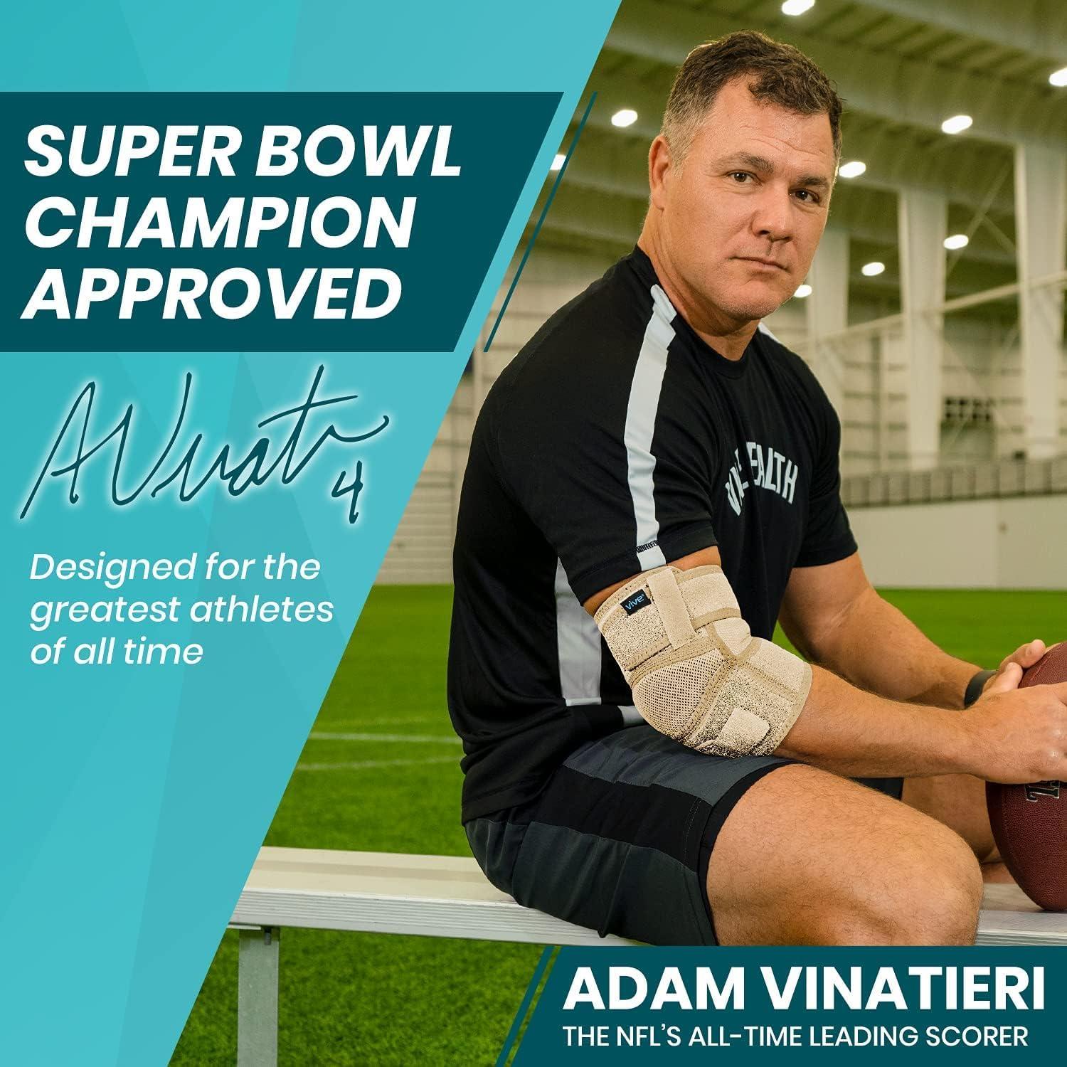 Faja de Codo Vive Health Estándar Beige - Compresión para Tendonitis