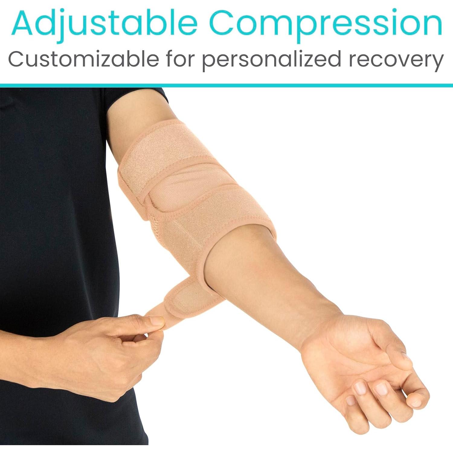 Faja de Codo Vive Health Estándar Beige - Compresión para Tendonitis