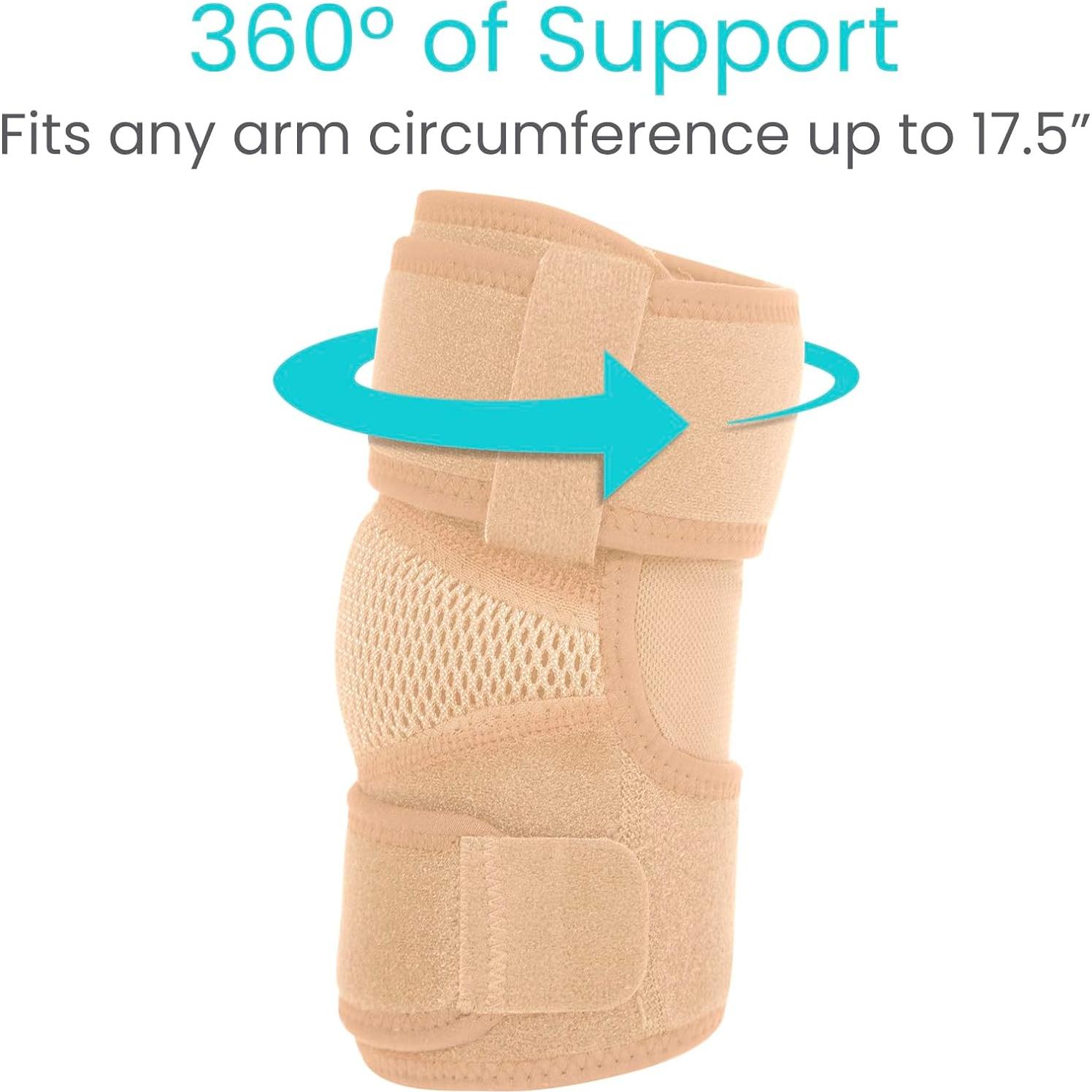 Faja de Codo Vive Health Estándar Beige - Compresión para Tendonitis