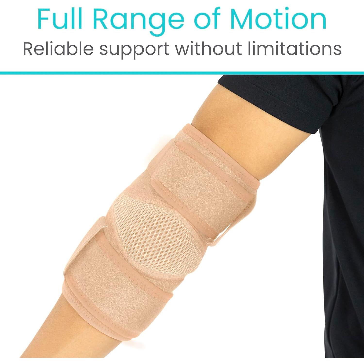 Faja de Codo Vive Health Estándar Beige - Compresión para Tendonitis