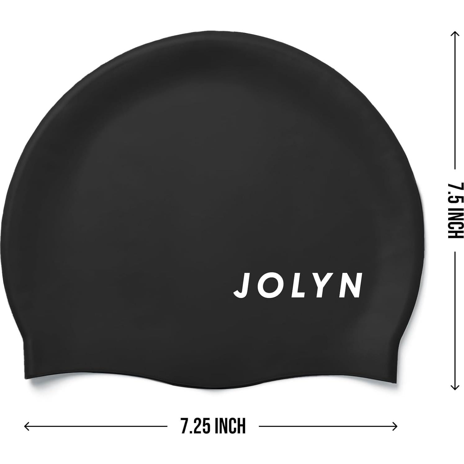 Gorro de Natación JOLYN Unisex de Silicona para Adultos