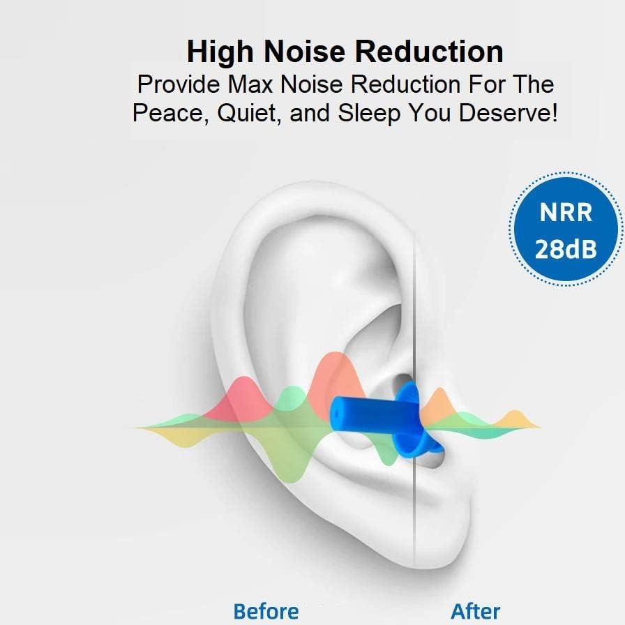 50 Pares de Tapones de Silicona Quality Plugs Reutilizables Impermeables