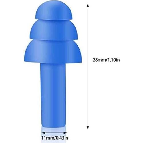50 Pares de Tapones de Silicona Quality Plugs Reutilizables Impermeables