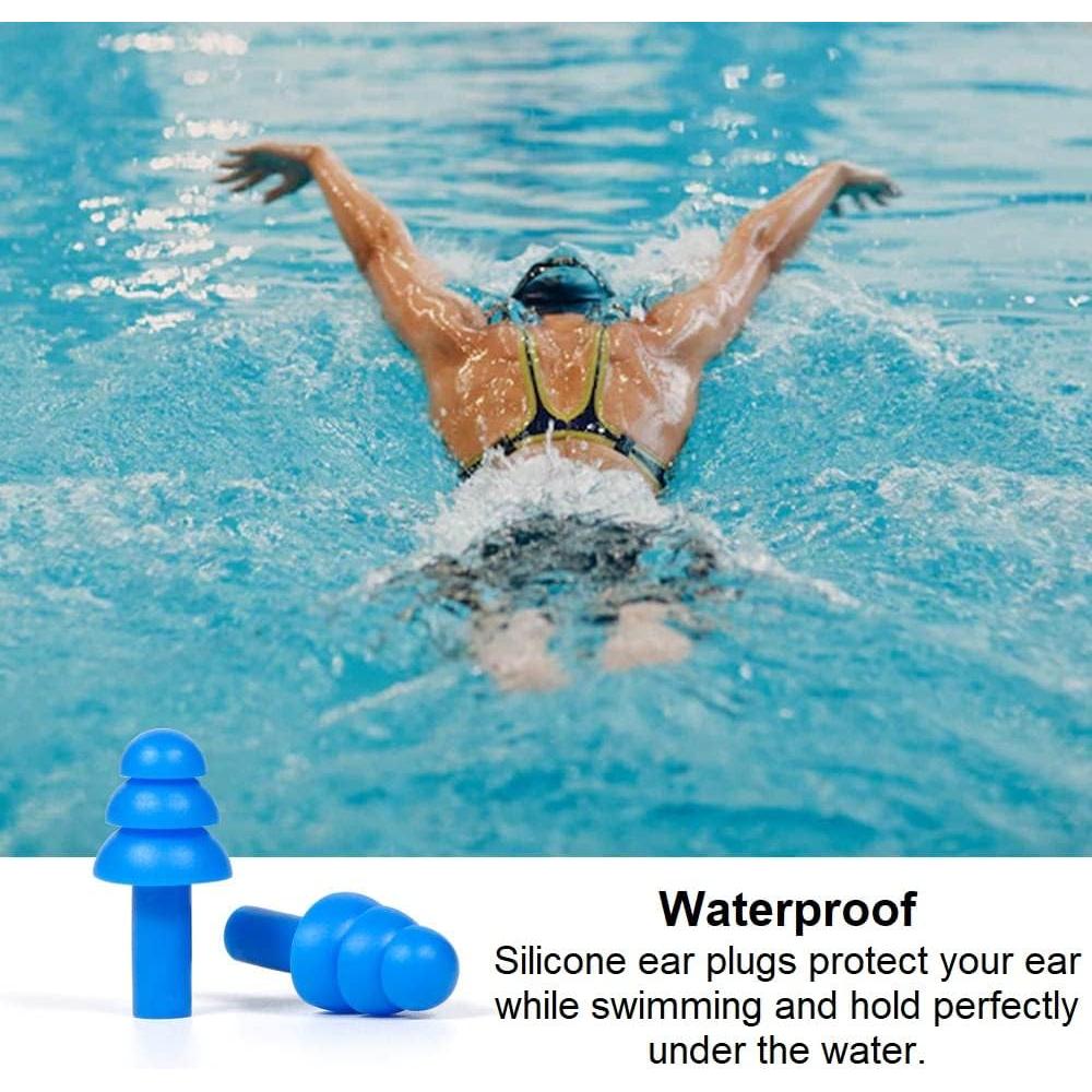 50 Pares de Tapones de Silicona Quality Plugs Reutilizables Impermeables