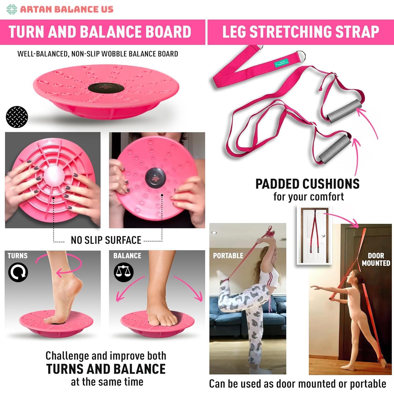 Set de Entrenamiento de Equilibrio Artan Balance - 2 Piezas