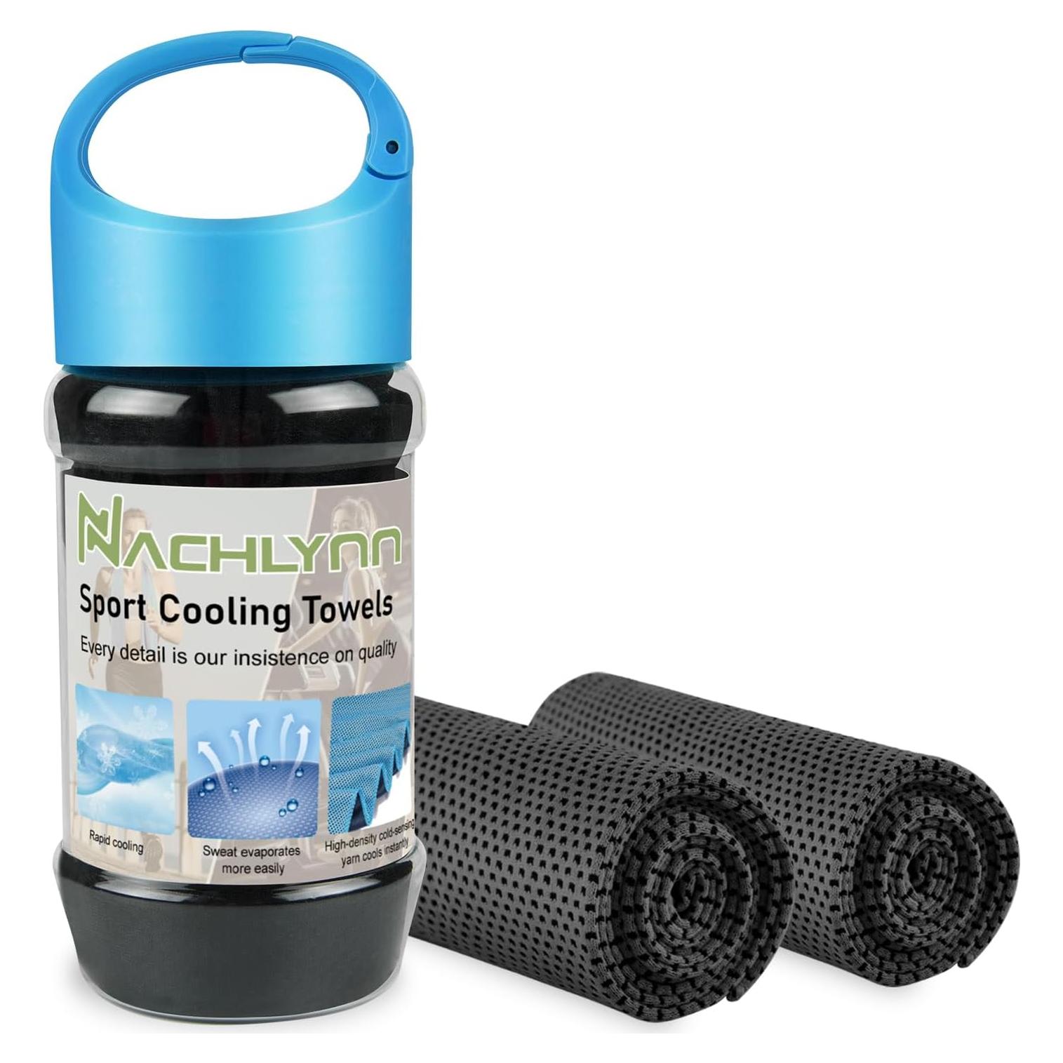 Toallas Refrigerantes NACHLYNN 2 Pcs 101.6x30.5cm Transpirables