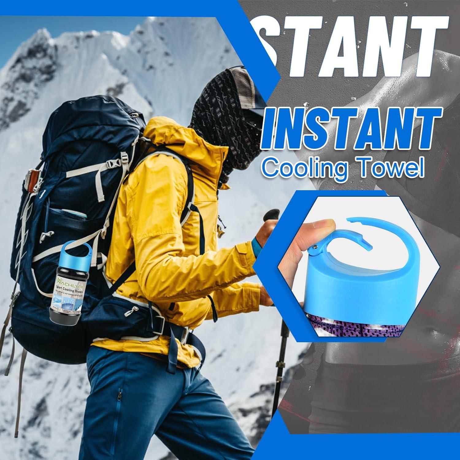 Toallas Refrigerantes NACHLYNN 2 Pcs 101.6x30.5cm Transpirables