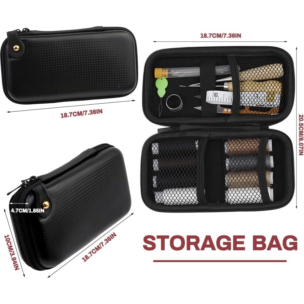 Kit de Reparación de Tapicería 36 Pcs MORFEN - Herramientas de Cuero