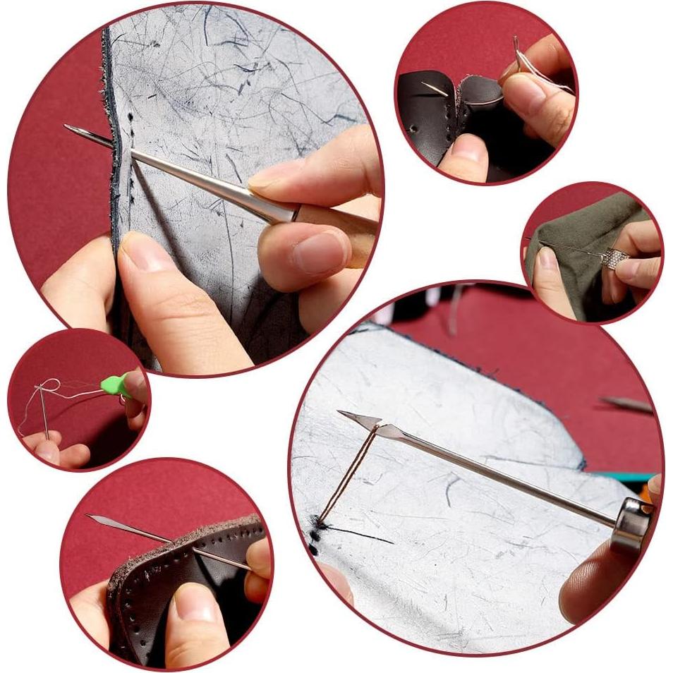 Kit de Reparación de Tapicería 36 Pcs MORFEN - Herramientas de Cuero