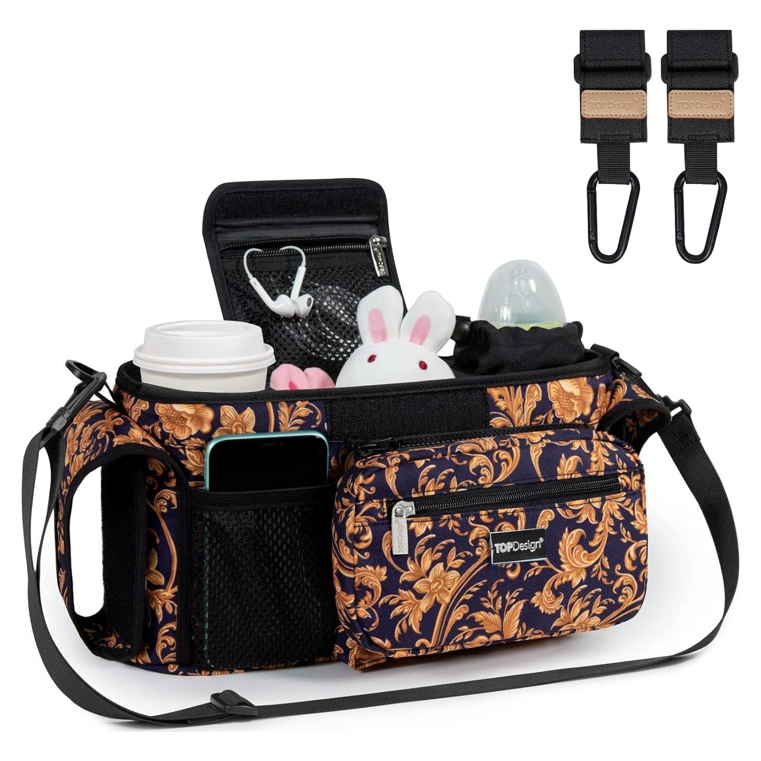 Organizador Universal para Cochecito TOPDesign - Oro Barroco