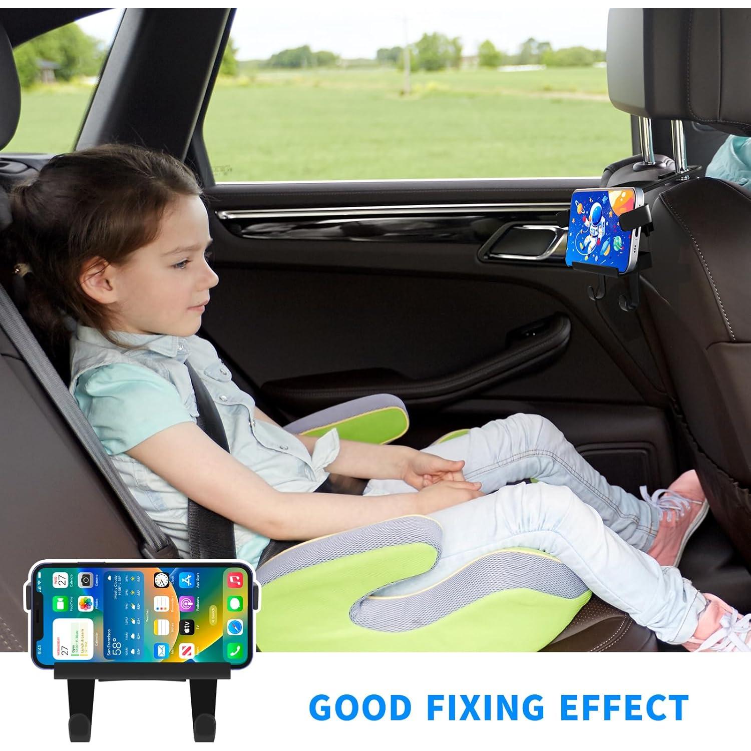 Gancho Oculto 2 en 1 SunlightXS para Reposacabezas de Coche