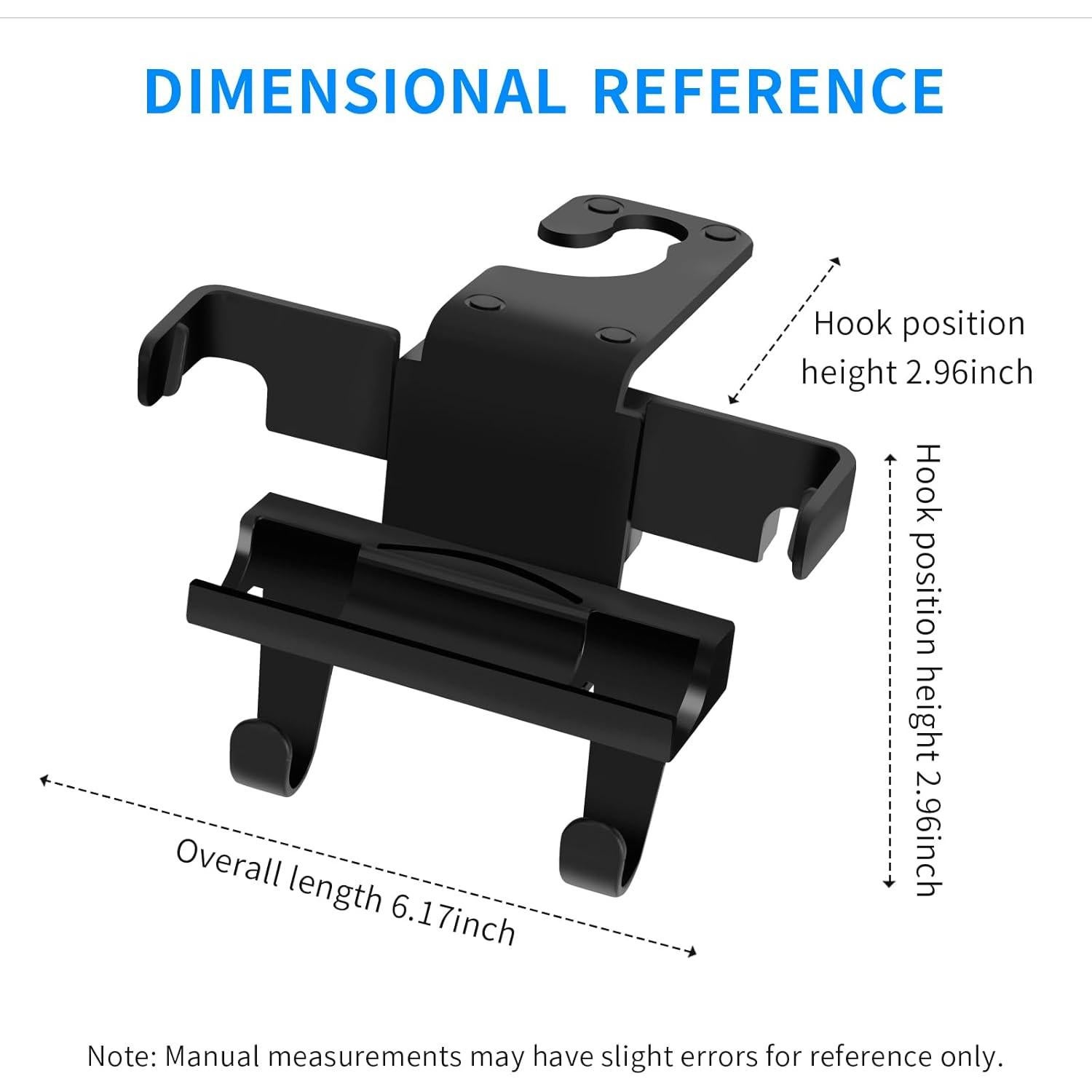Gancho Oculto 2 en 1 SunlightXS para Reposacabezas de Coche
