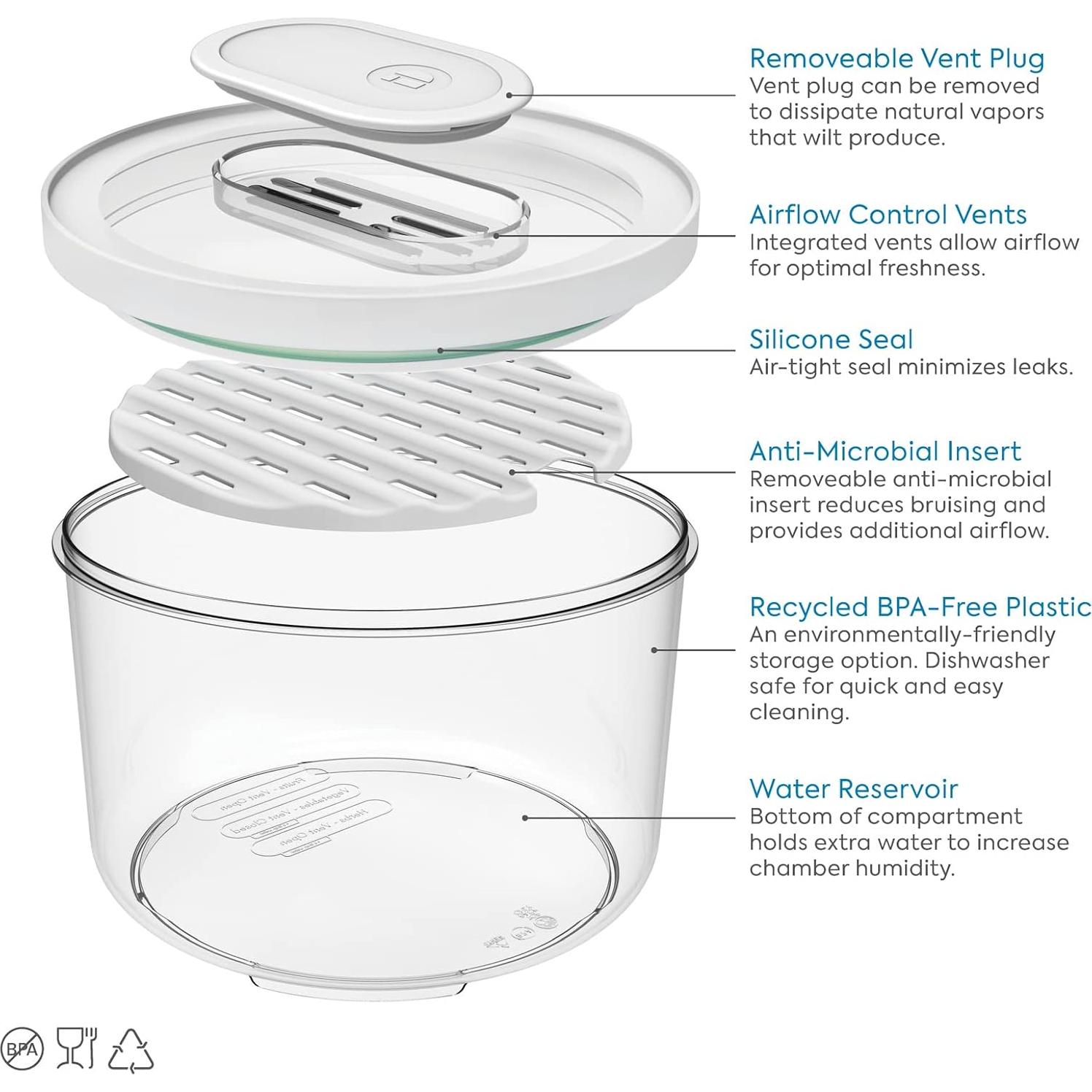 Tazón Grande Ecológico InterDesign IDFRESH 3.79L