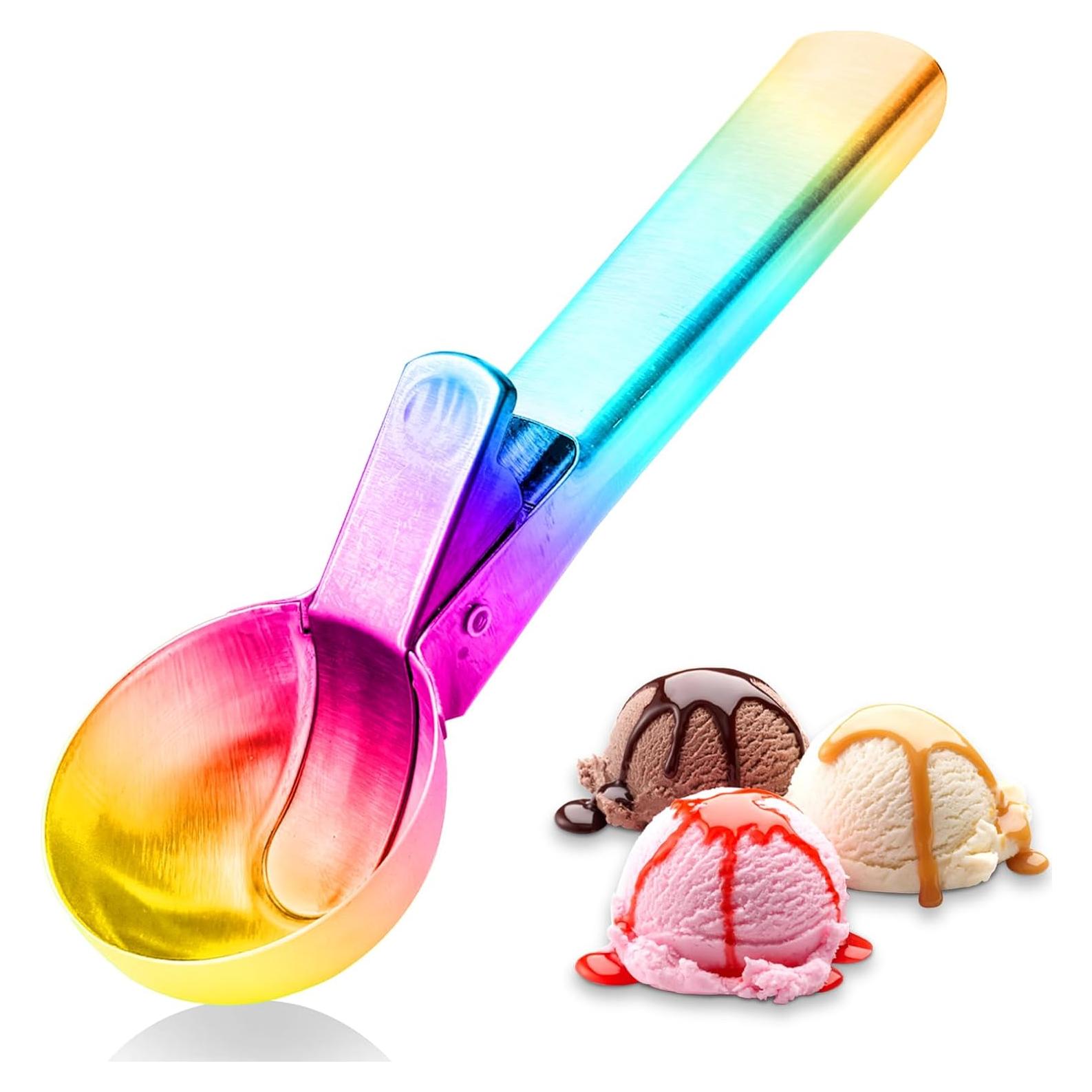 Cucharón de Helado Acero Inoxidable HLDMYYXGS 16.8cm Rainbow