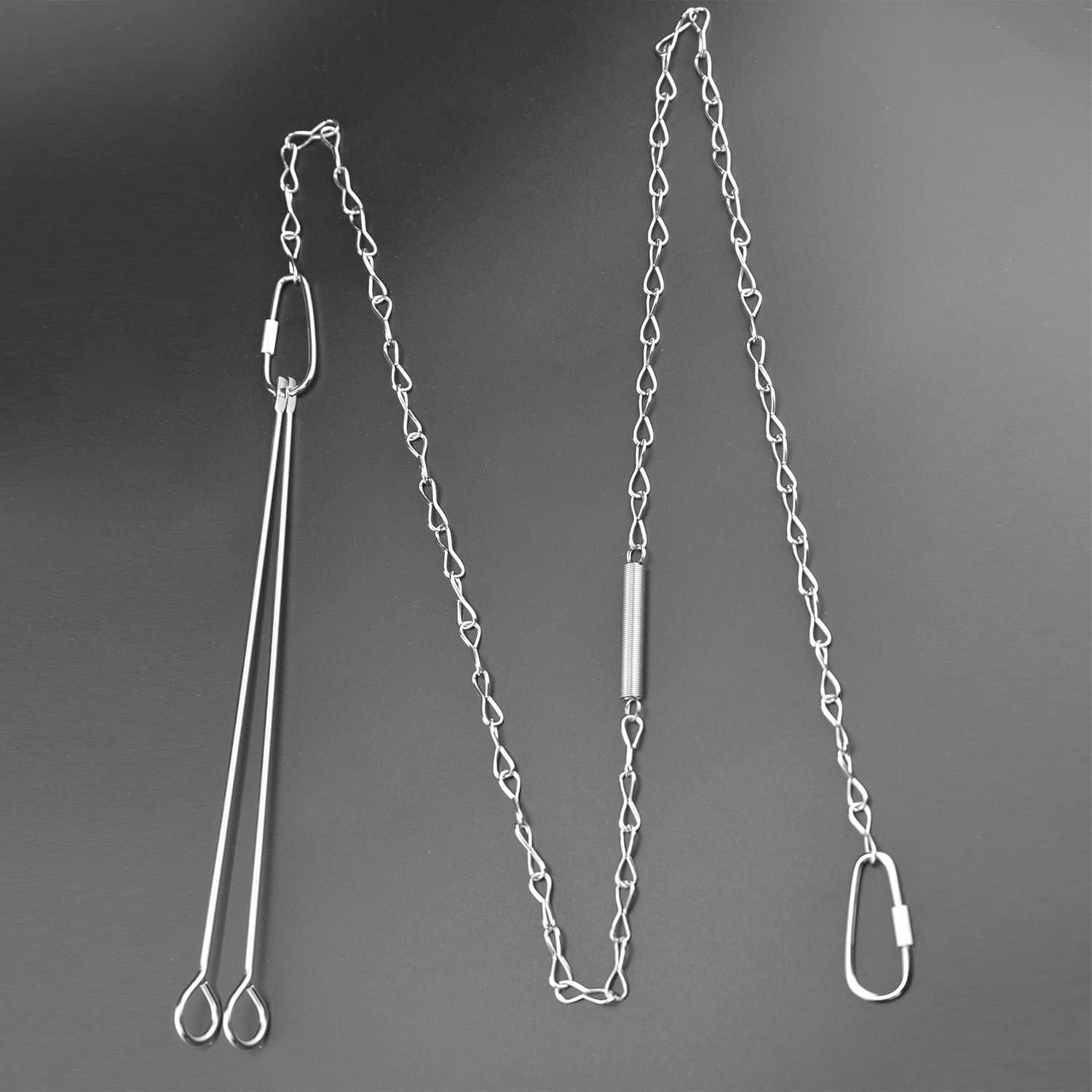 Comedero Colgante para Ardillas Essilnn Acero Inoxidable