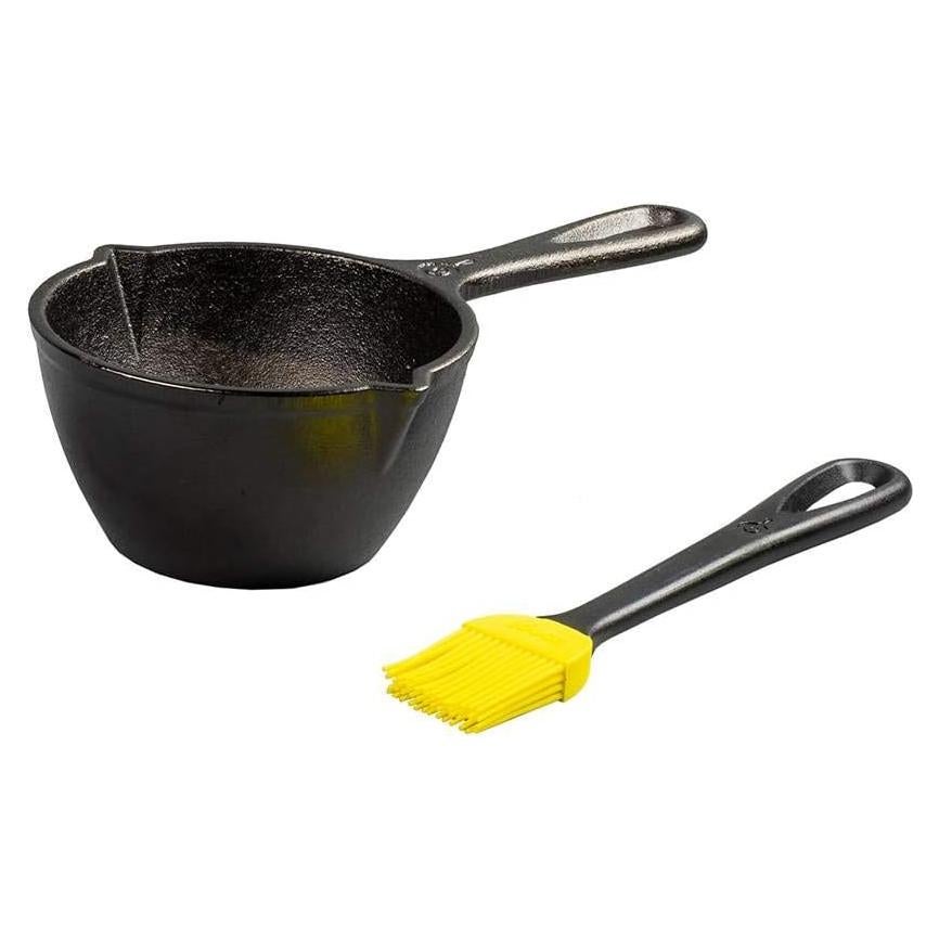 Olla de Hierro Fundido Lodge 0.5 Cuartos + Pincel Silicona