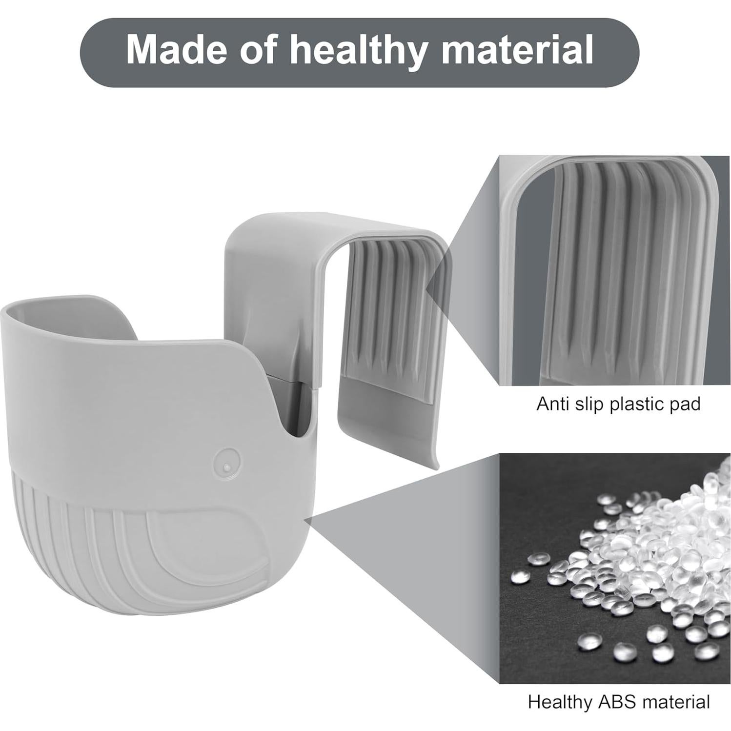 Soporte Universal para Tazas Ihaapsi Gris 2 Unidades