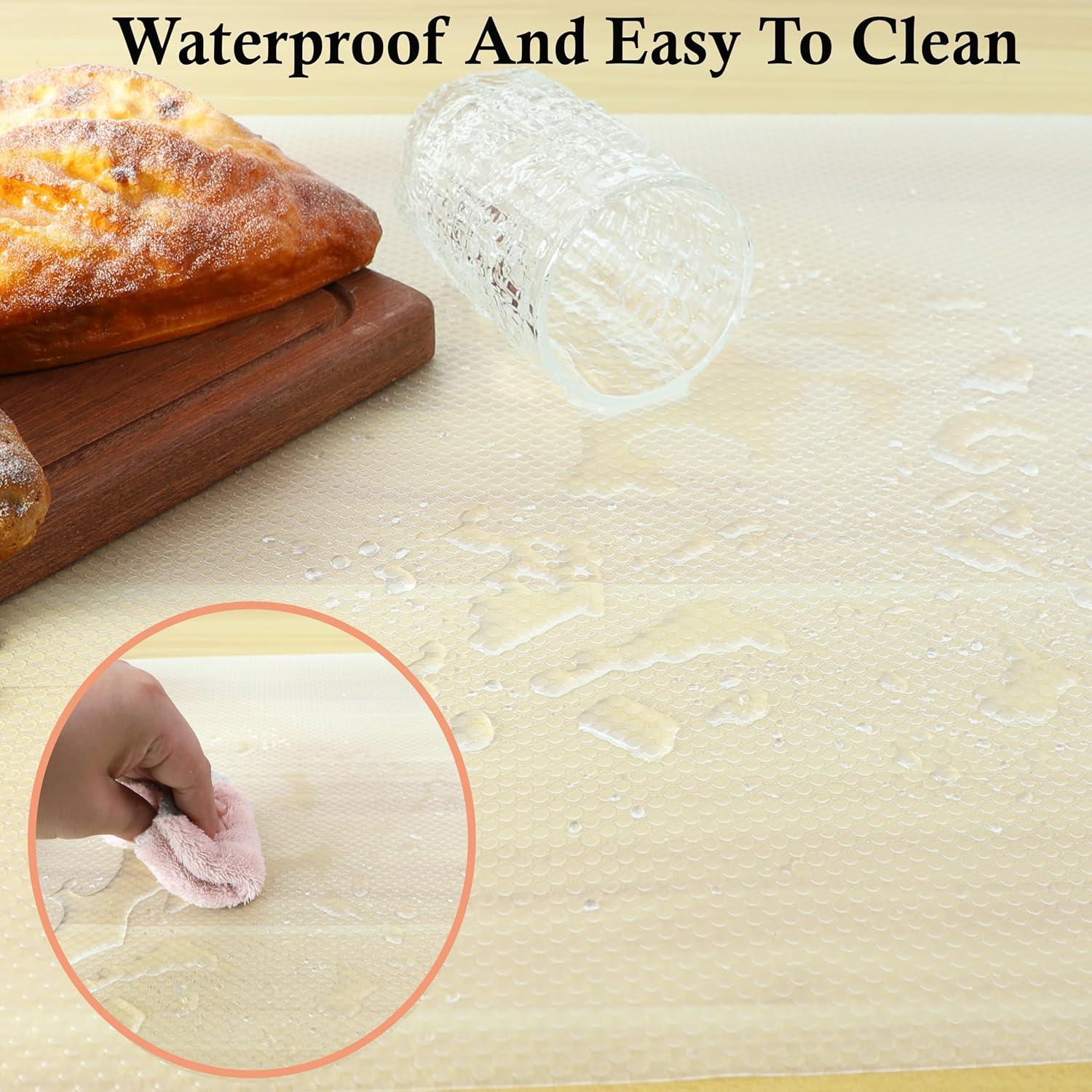 Forros de Estante GMEPOCH 10cm x 7.32m Antideslizantes Impermeables