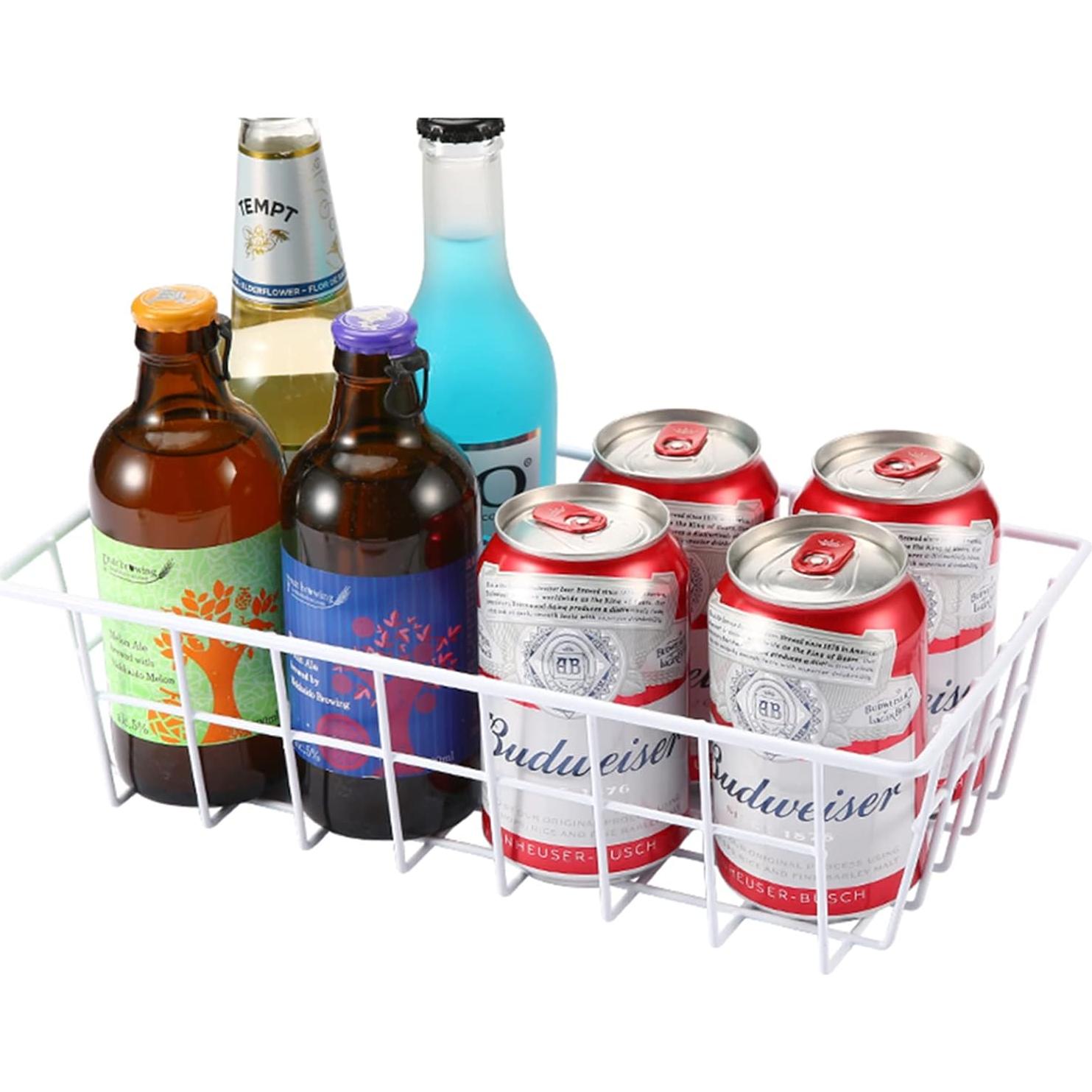 Cestas de Almacenamiento de Alambre Orgneas - Set de 4, 33x17.5x8.9 cm