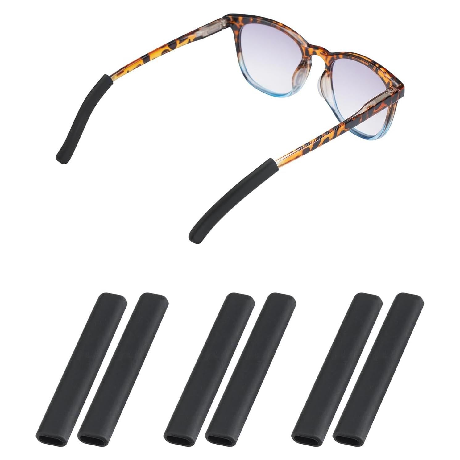 Cojines de Oído Antideslizantes Fusanwin para Gafas - 3 Pares