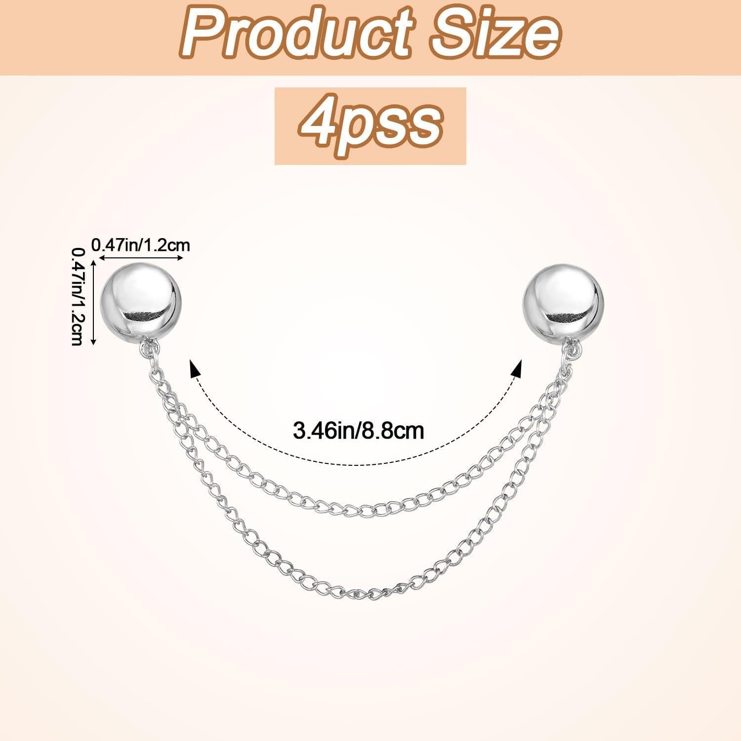 4 Clips Magnéticos para Ropa NQEUEPN - Ajuste Sin Alfileres