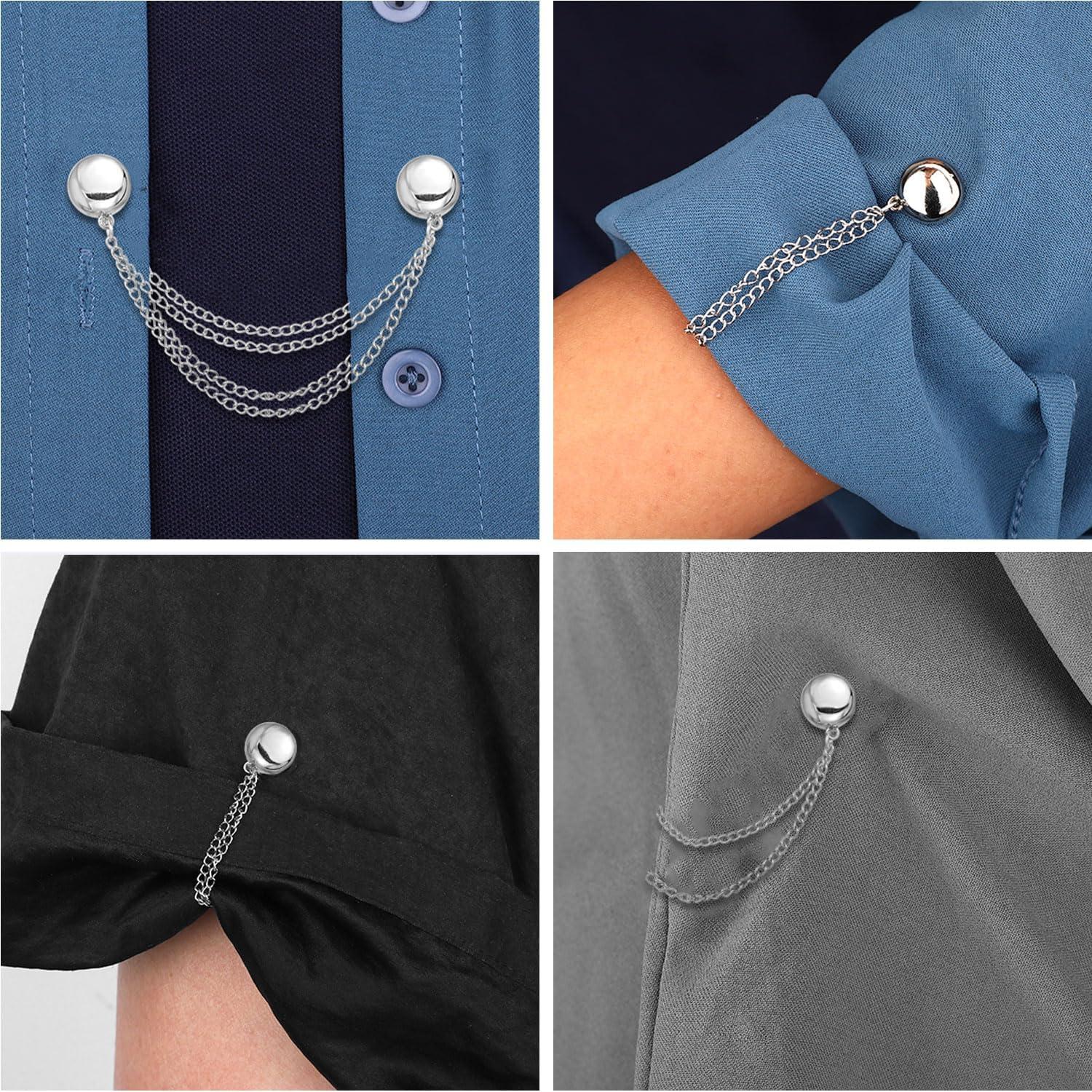 4 Clips Magnéticos para Ropa NQEUEPN - Ajuste Sin Alfileres