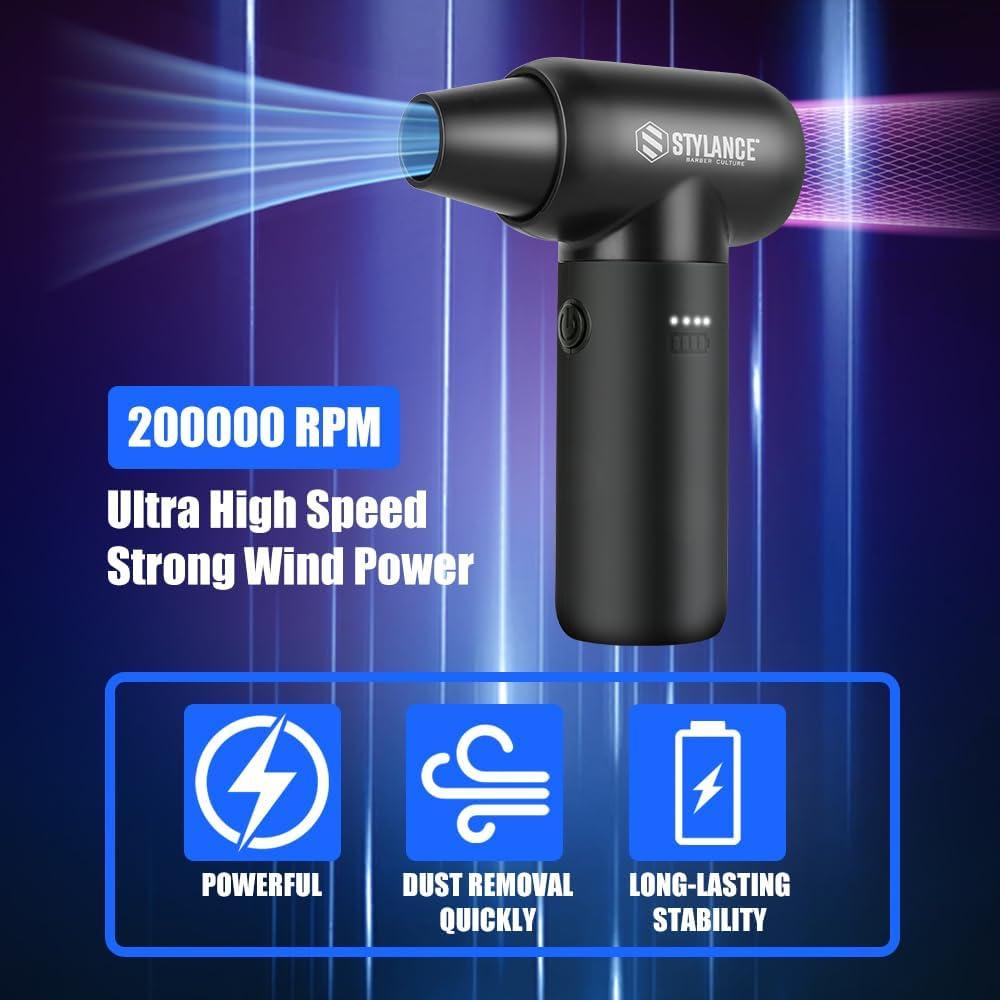 Soplador de Aire Comprimido STYLANCE Mini 3 Velocidades 0.47 kg