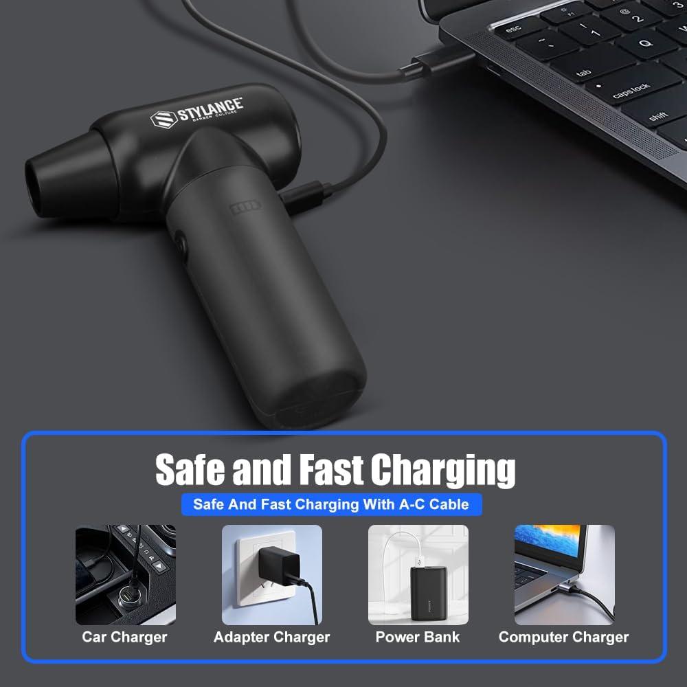 Soplador de Aire Comprimido STYLANCE Mini 3 Velocidades 0.47 kg