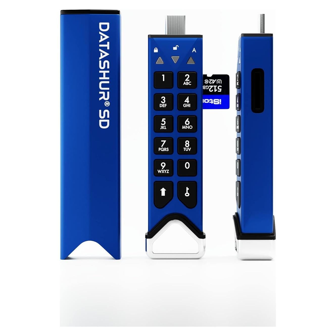 Paquete de 2 Unidades iStorage datAshur SD USB Encriptada 32GB