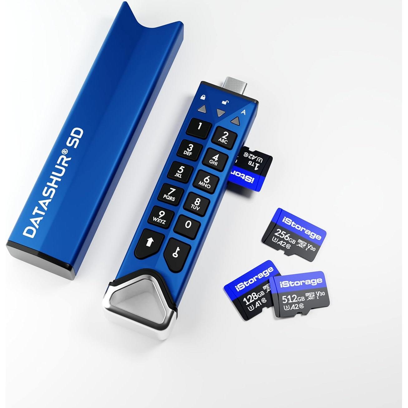 Paquete de 2 Unidades iStorage datAshur SD USB Encriptada 32GB
