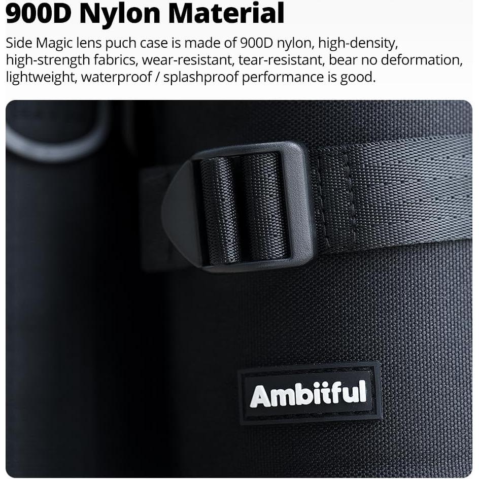 Funda de Lente AMBITFUL SLP4 para Cámara DSLR 100x165mm