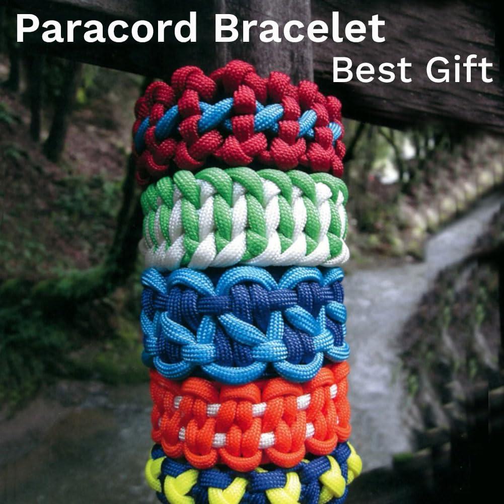 Kit de Cuerda Paracord AOHO MOOON 21 Colores 3.05m 250kg