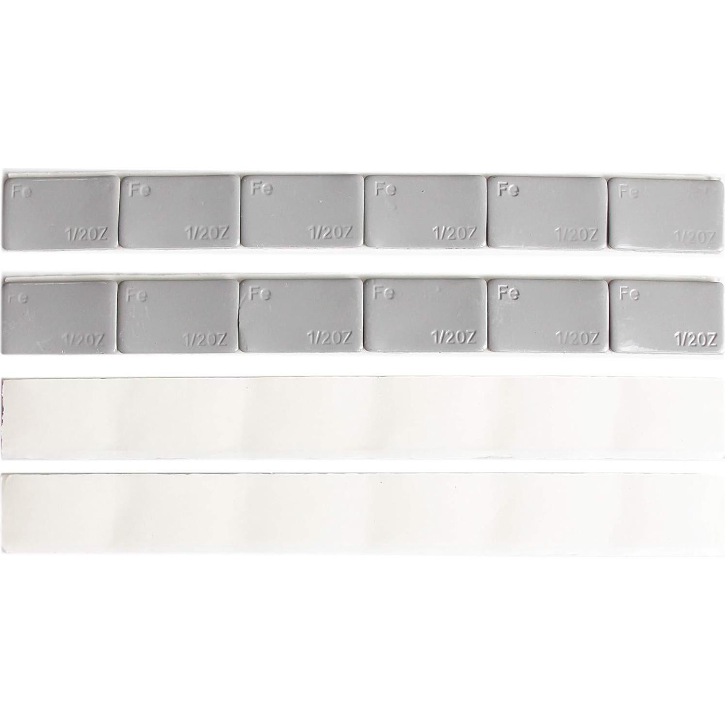 Pesas de Rueda Adhesivas ACCRETION 12 Oz Gris 24 Piezas