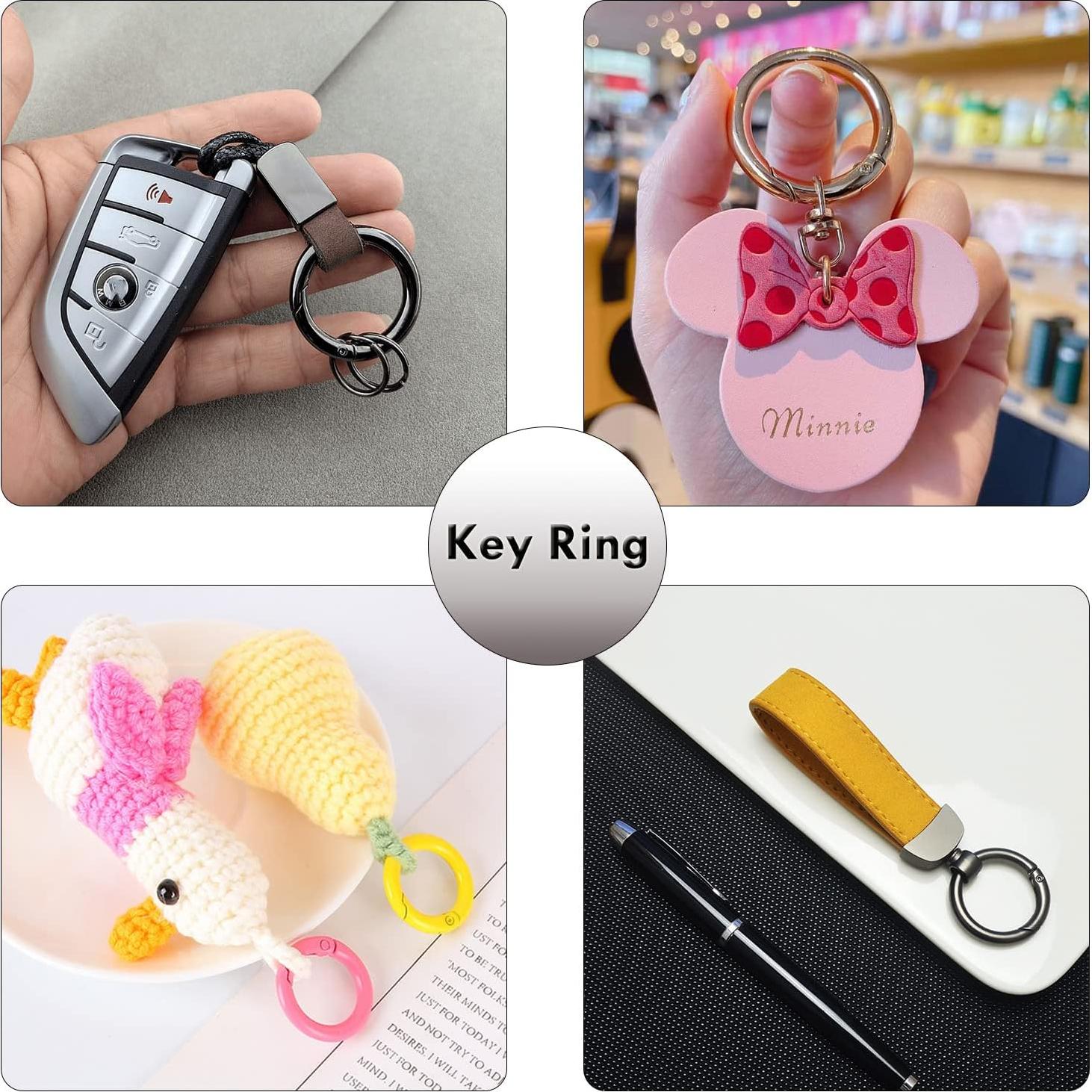 Anillos O de Resorte Metálicos NCEDFYLER JY - 12 Piezas Azul