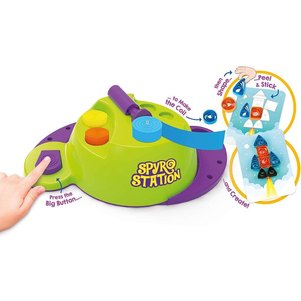 Kit de Manualidades Quill On Spyrosity para Niños 5-8 Años