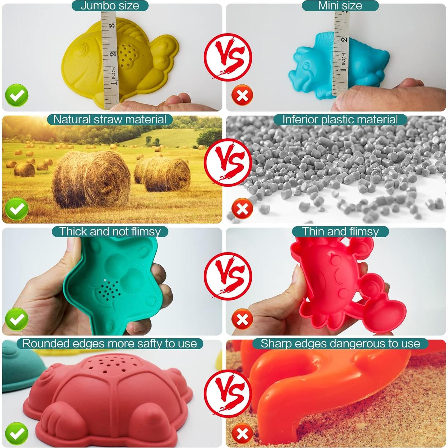 Set de Juguetes de Playa Sawaruita 12 PCS para Niños