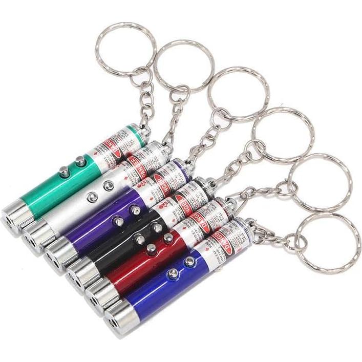 Juguete Interactivo para Gato y Perro Yiwu 6PCS Punta Láser LED