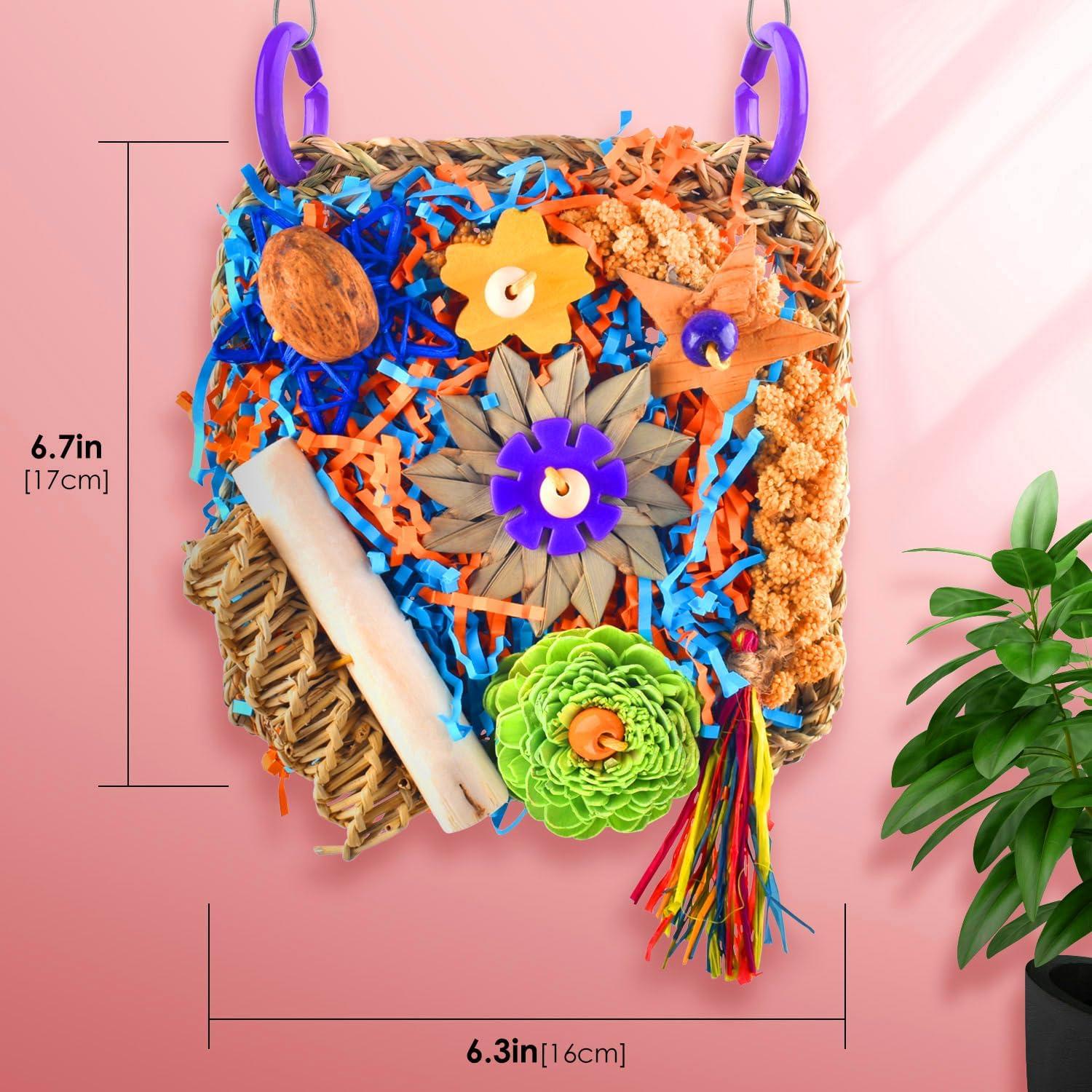 Juguete para Aves KATUMO Alfombra Escalada 16.8x16.8cm