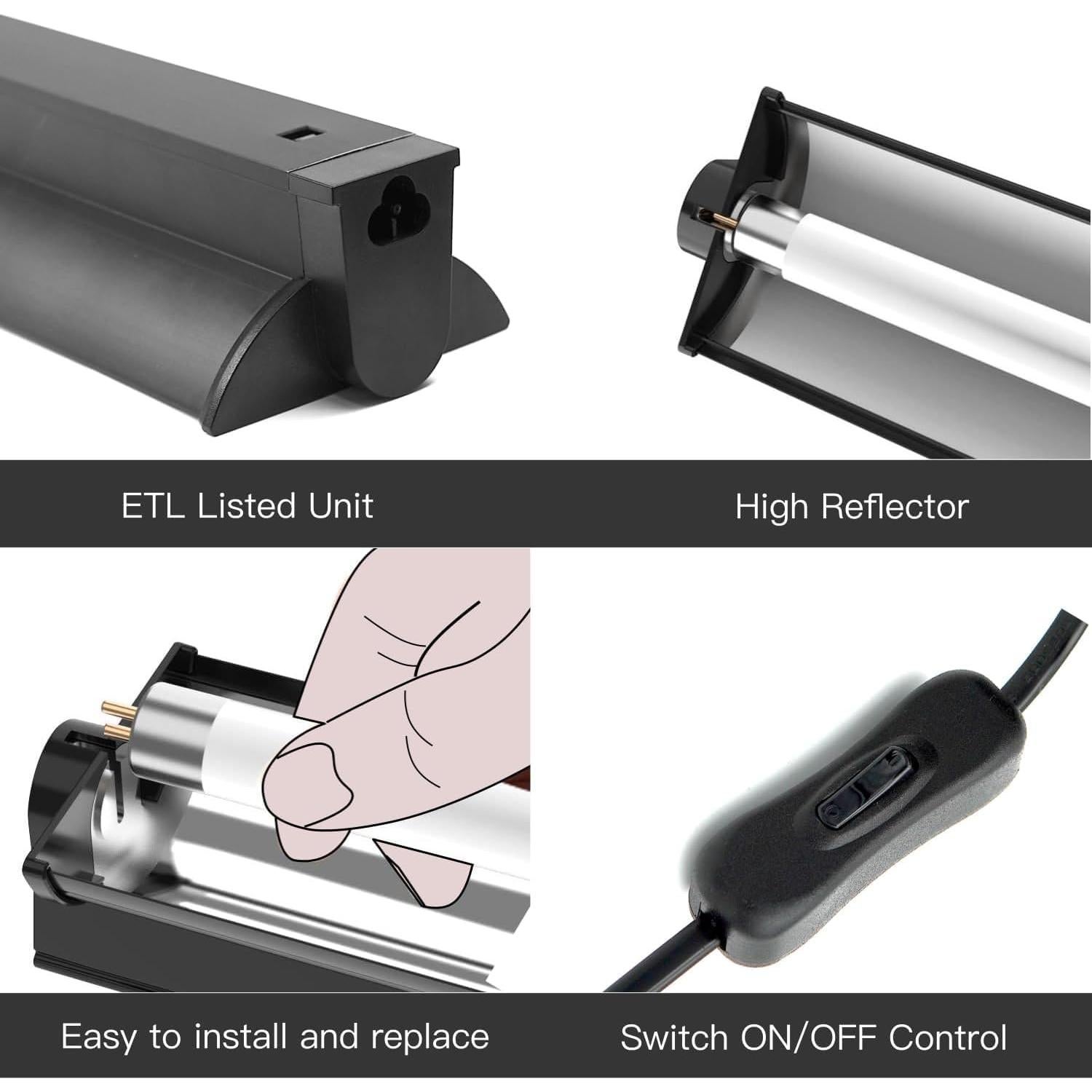 Bombilla UVB T8 15W MrReptile para Reptiles 45.72 cm