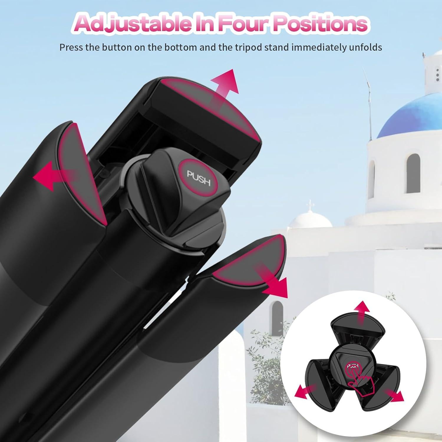 Trípode de Luz Extensible ULANZI AT-01 150 cm Aluminio