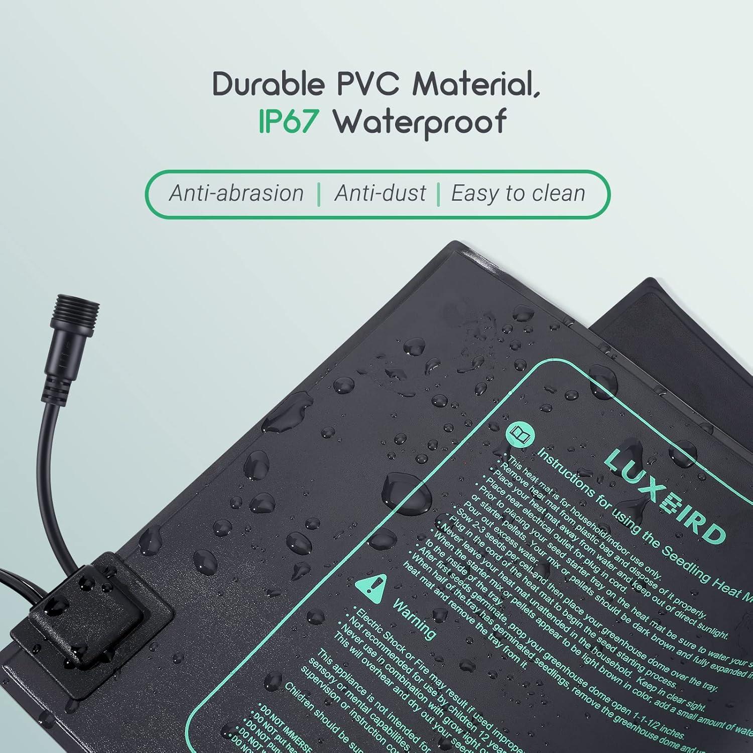 Almohadillas Térmicas LUXBIRD 2 Paquetes 30W 25.4x52.7cm