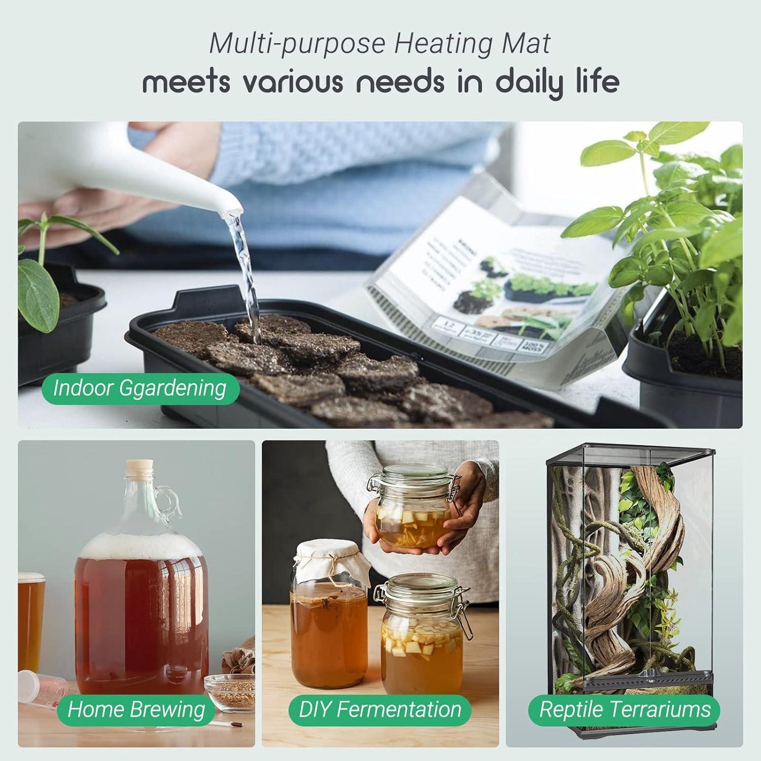 Almohadillas Térmicas LUXBIRD 2 Paquetes 30W 25.4x52.7cm