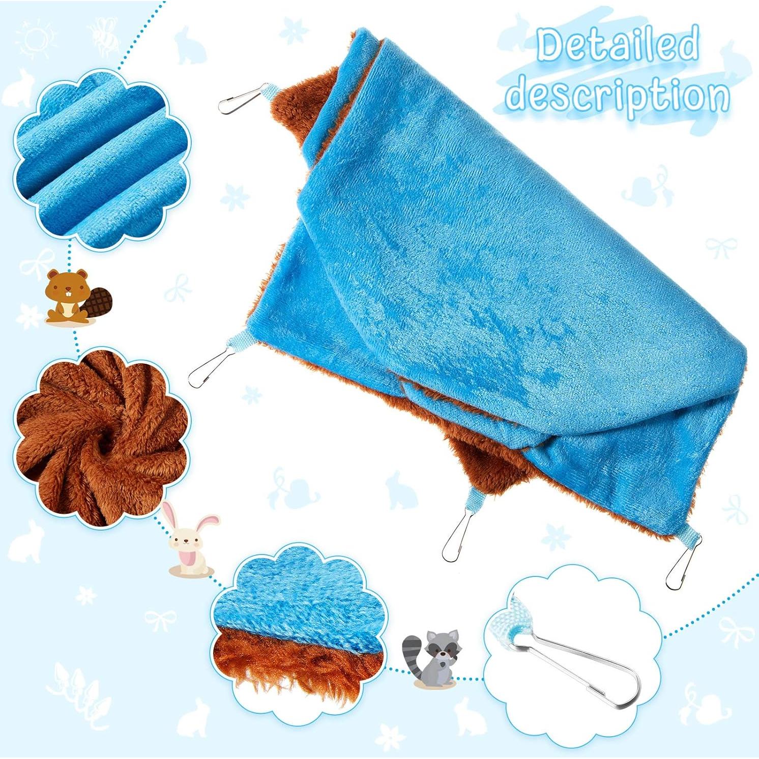 Hamaca Colgante para Mascotas Pequeñas Weewooday 3 Niveles