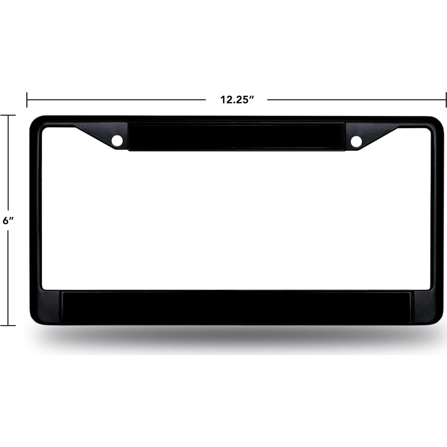 Marco de Placa de Licencia Cromado Rico Industries 49ers 15.24x31.12cm