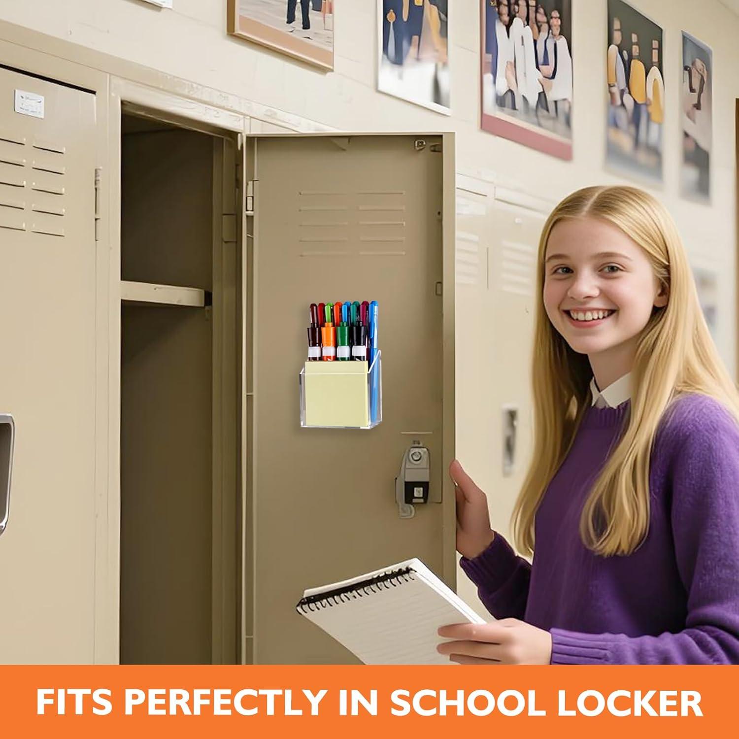 Soporte Magnético Acrílico Ameceres para Lápices y Marcadores