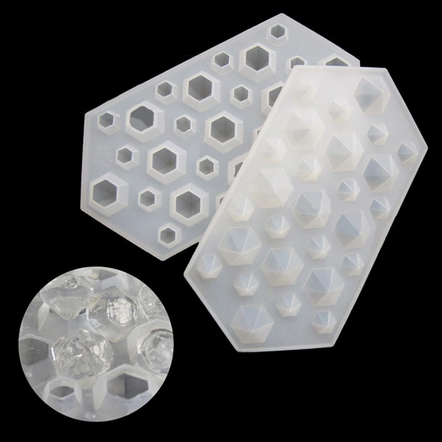 Molde de Silicona 3D DD-life para Artesanías - 2 Piezas